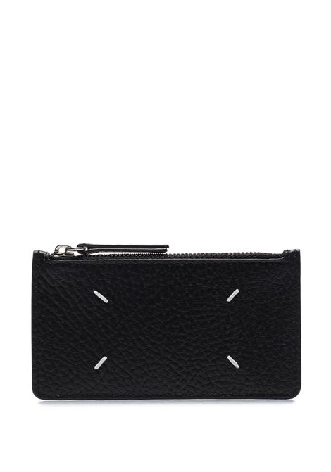 portafoglio four stitches unisex nero MAISON MARGIELA | S56UI0143 P4455T8013